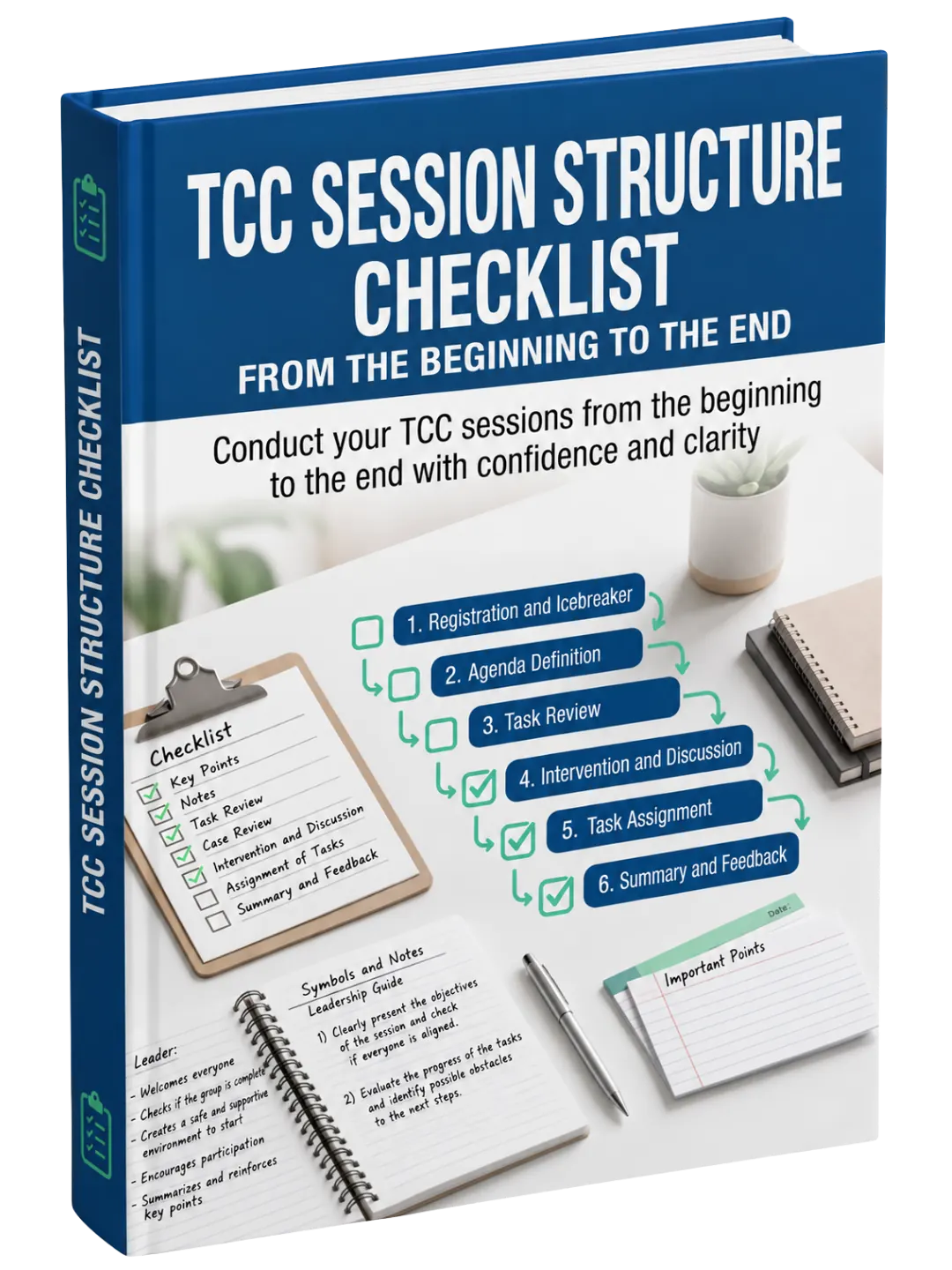 Bonus 5 cover: CBT session structure checklist